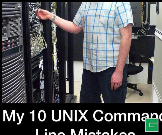 Mes 10 erreurs de ligne de commande linux et unix