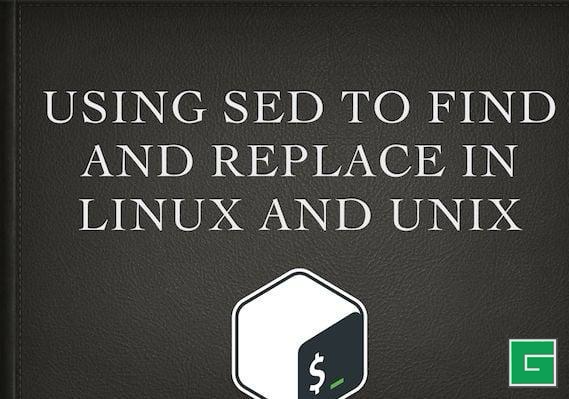 Comment utiliser sed pour trouver et remplacer du texte dans des fichiers sous linux / unix shell