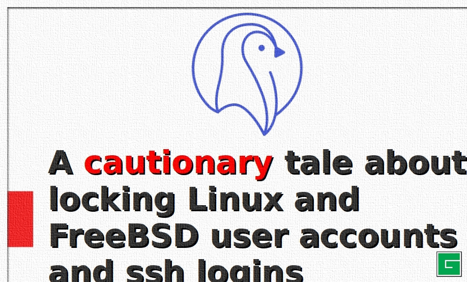 Un récit édifiant sur le verrouillage de linux