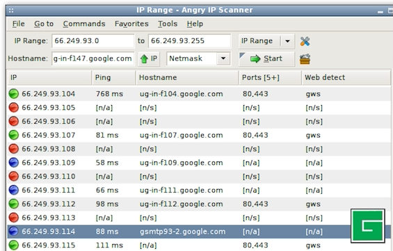 Angry IP Scanner (Ipscan) - Logiciel libre cool de 2013 - H