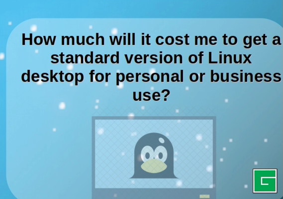 Combien coûte un ordinateur de bureau linux ?
