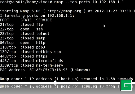 Exemples de commandes Nmap pour les administrateurs système/réseau sous linux