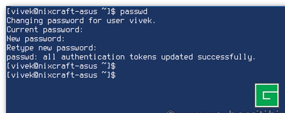 Comment définir ou modifier le mot de passe d'un utilisateur Linux