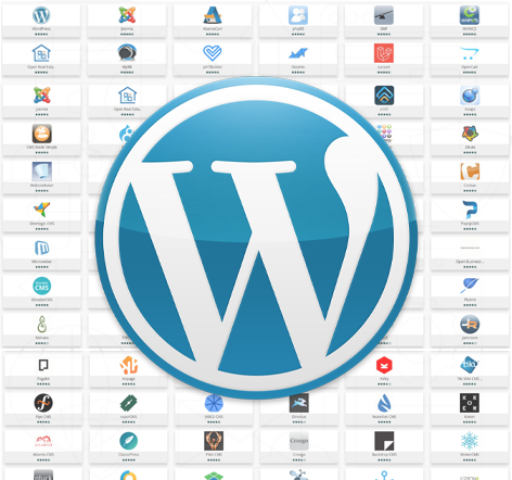 logiciels de creation de site web et WordPress