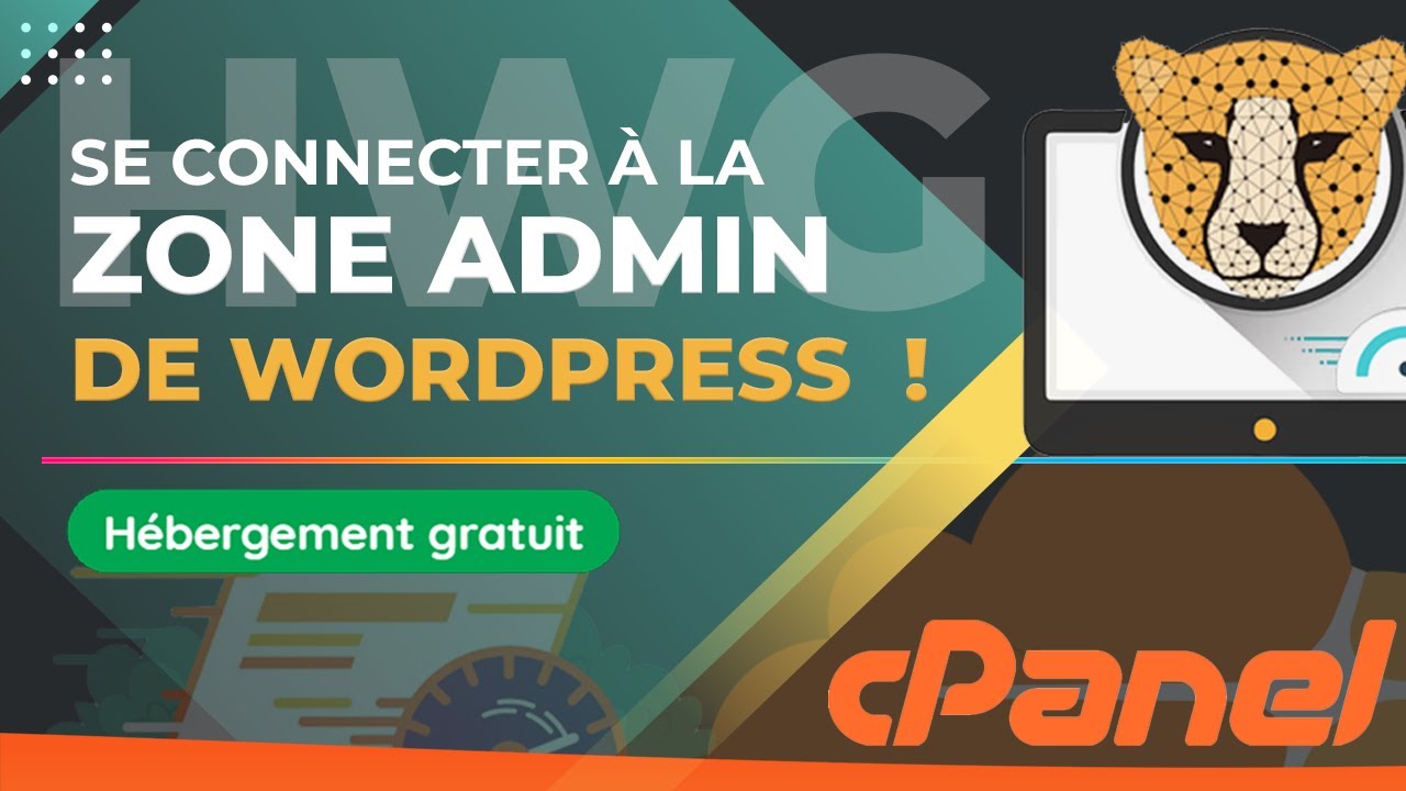 Connexion zone admin WordPress