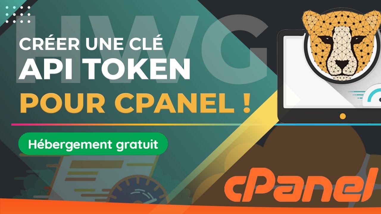 Créer un clé API TOKEN