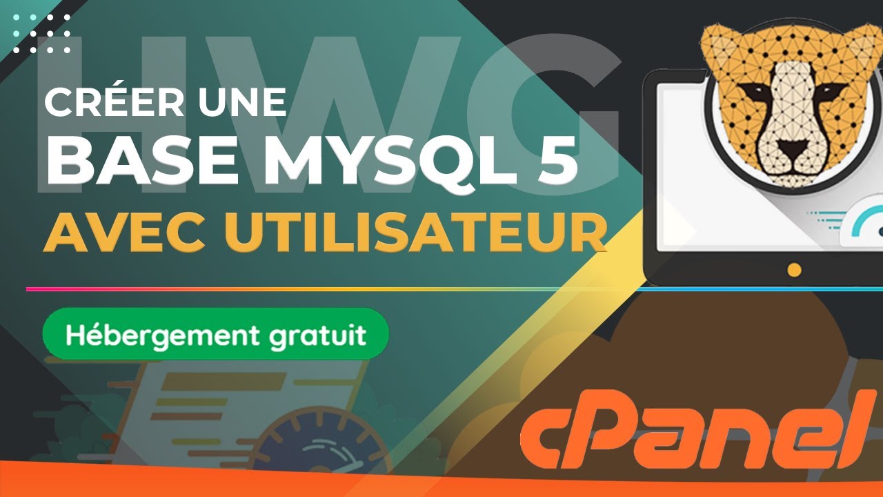  Créer une base de donnée MySQL 5.0 