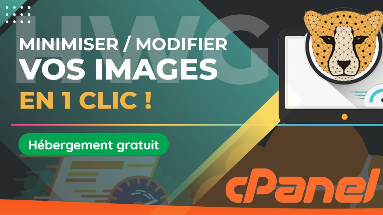 Minimiser, modifier vos images