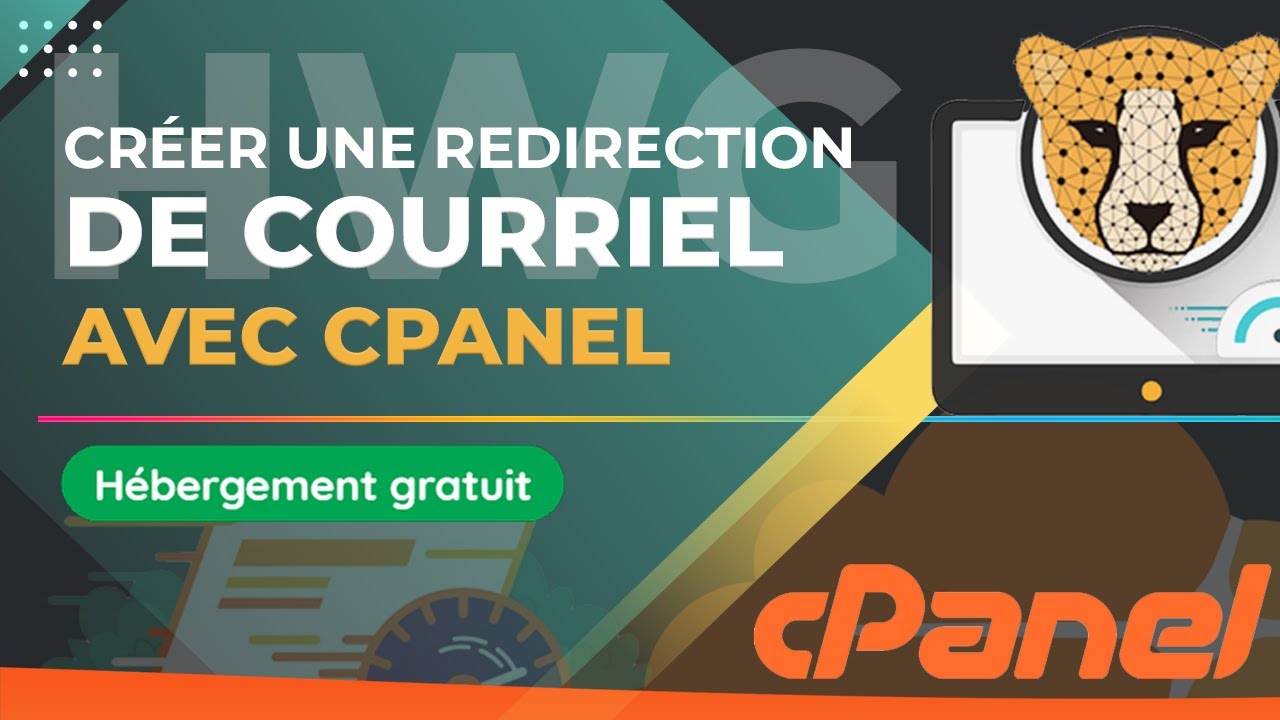 Créer une redirection de courriel